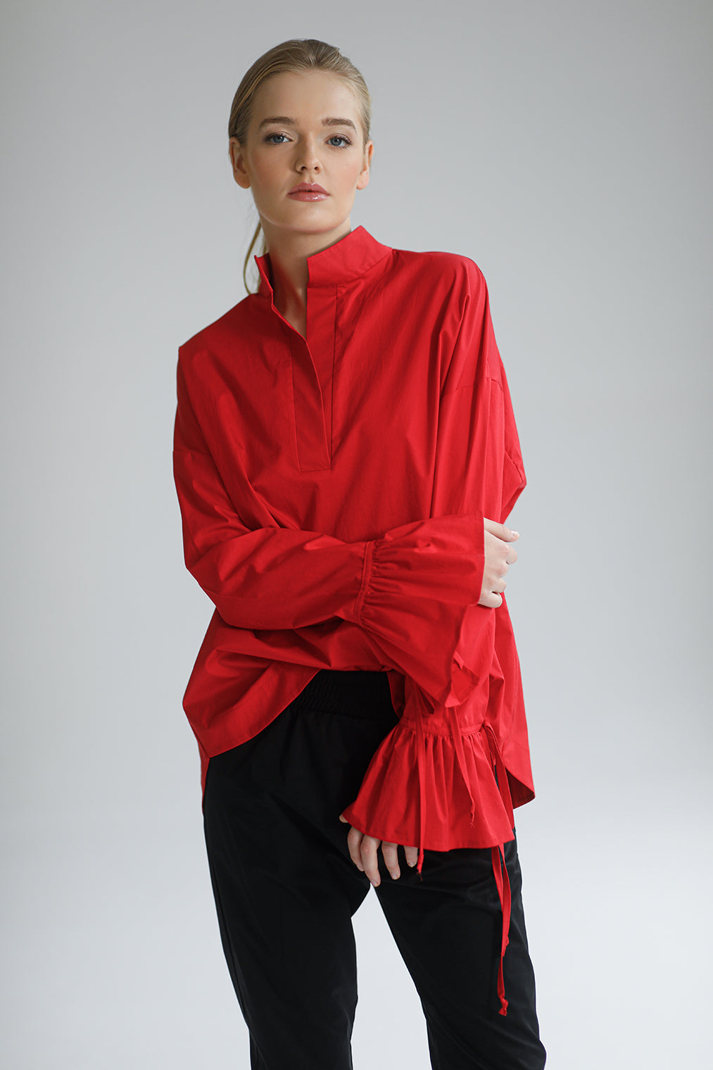 Gracia top ruffle blouse