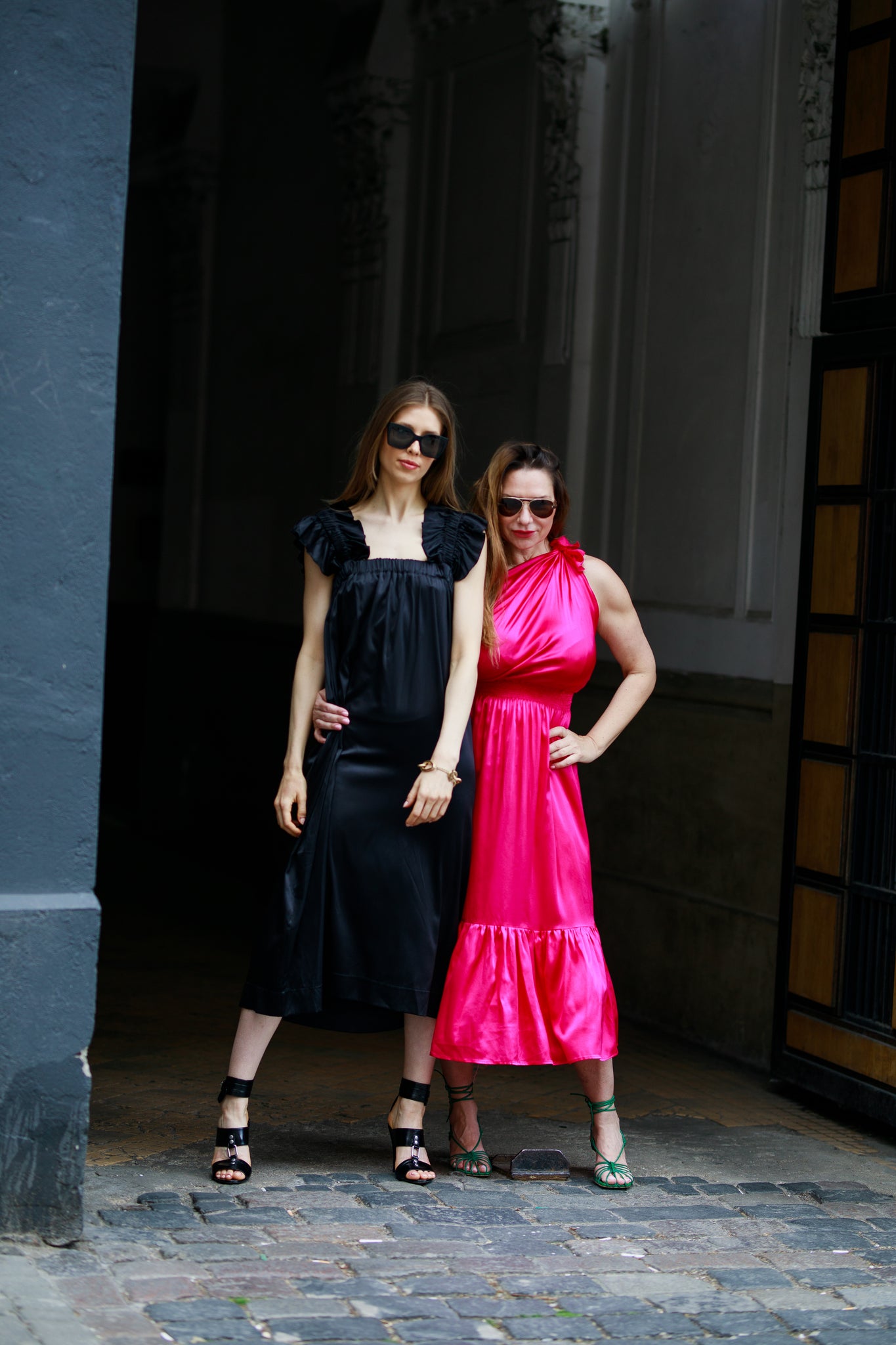 Demi Maxi Silk Dress