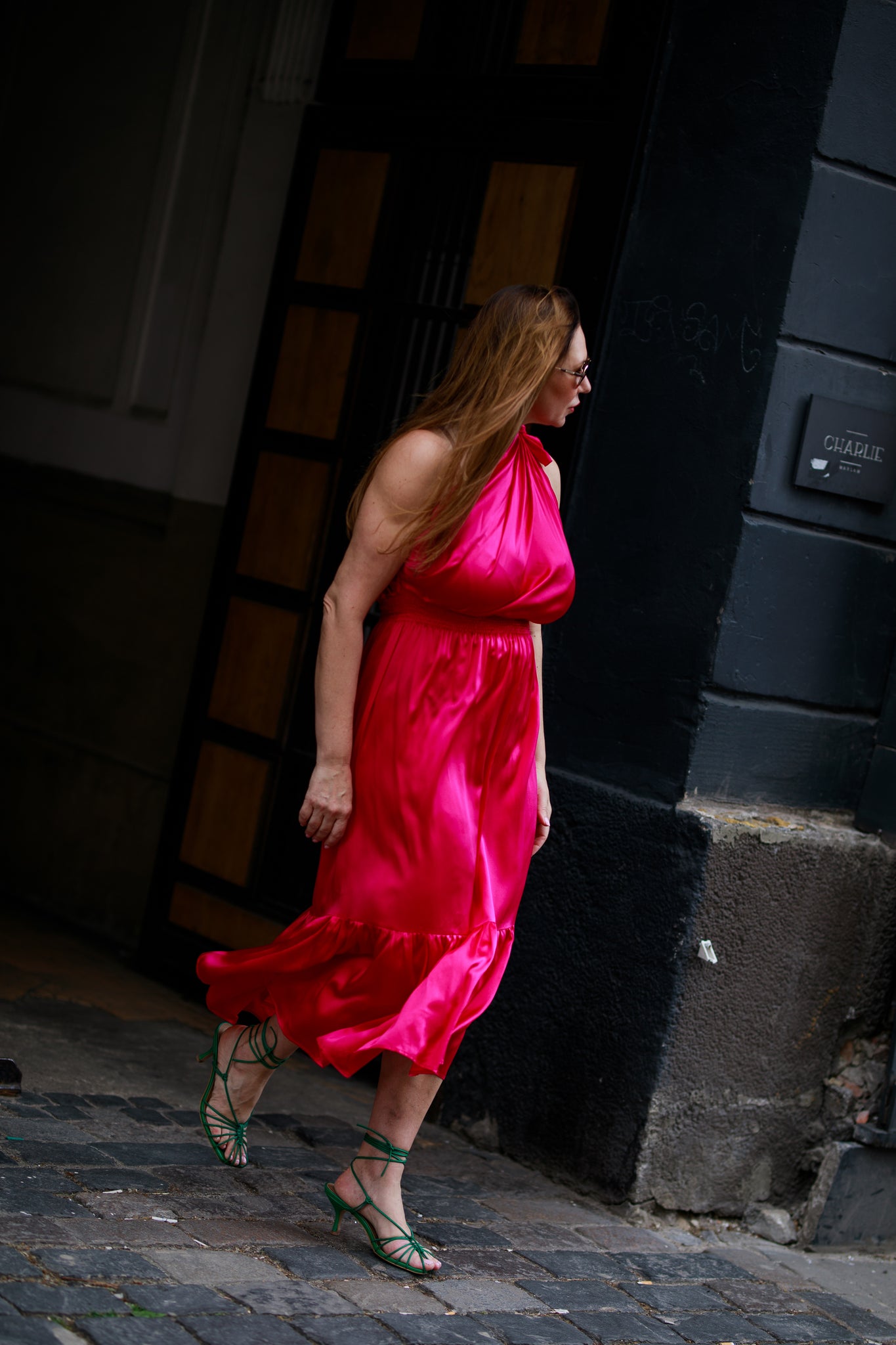 Demi Maxi Silk Dress