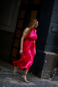 Demi Maxi Silk Dress